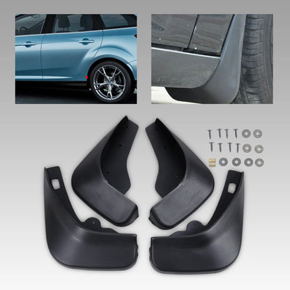 Mud Flaps Splash Guards for Ford Focus Hatchback (2005-2011)