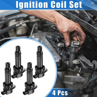 4 x Ignition Coils for Kia Soul L4 1.6L (2010-2011)