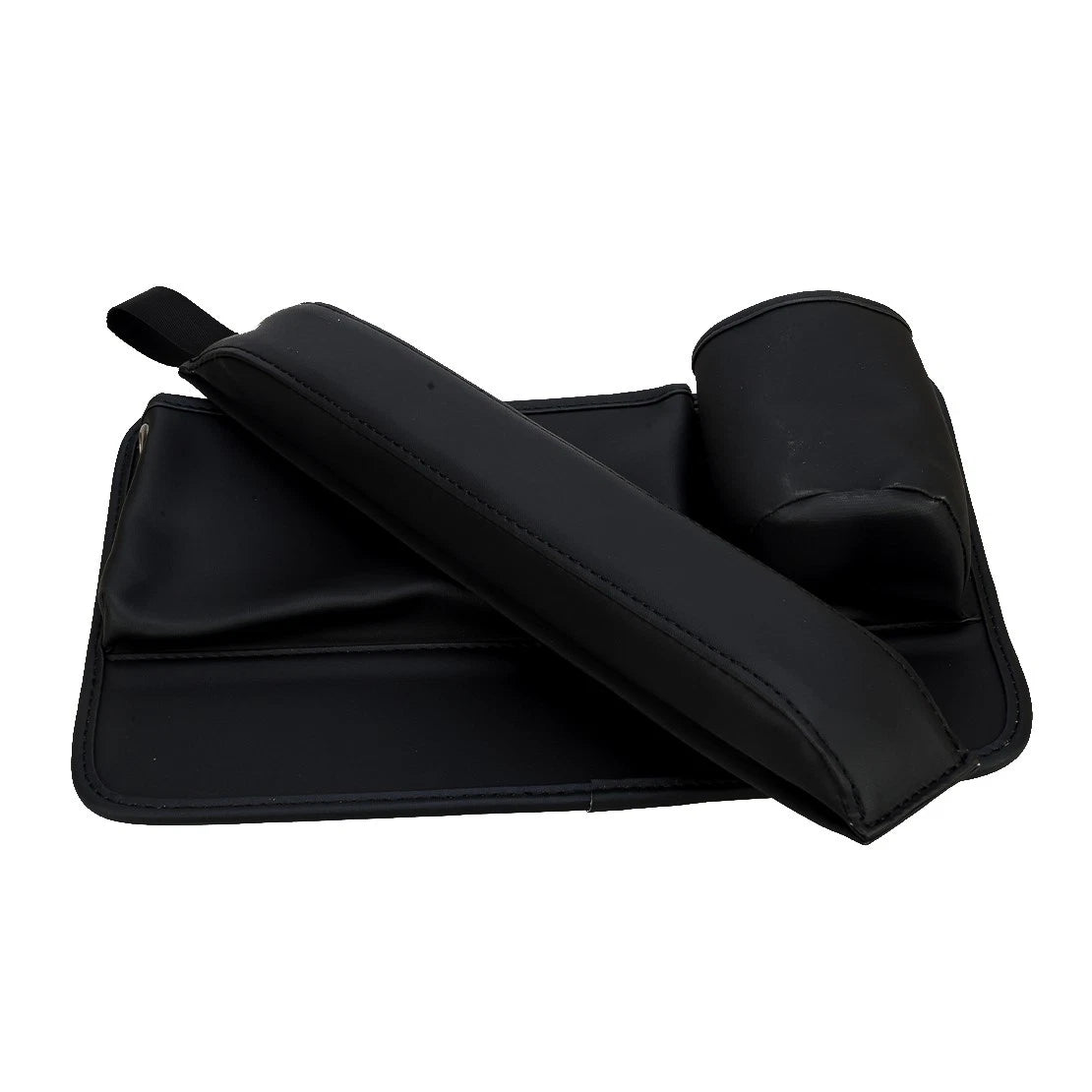 Right Seat Side Pocket Organizer Gap Filler Storage Bag w/ Cup Holder for Car