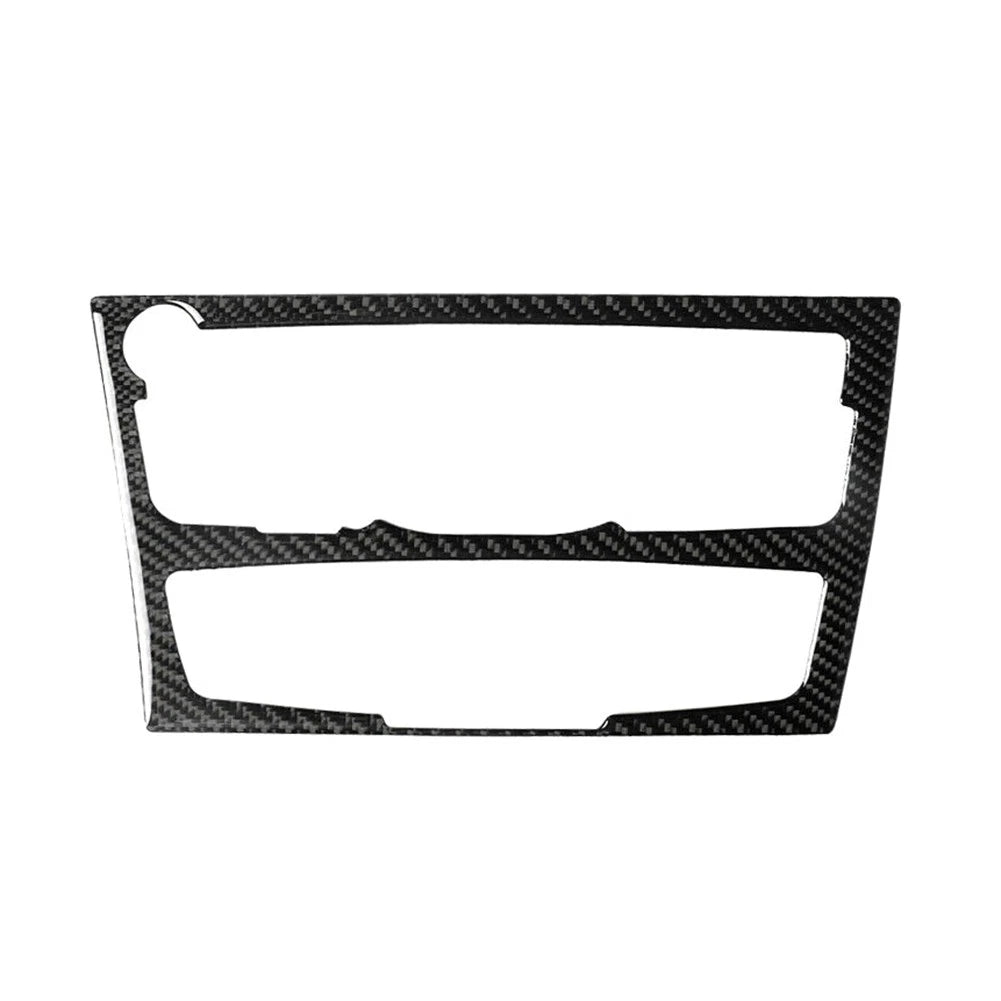 Carbon Fiber AC/CD Panel Frame Cover Trim for Audi A4 B8 A5 (2010-2016)