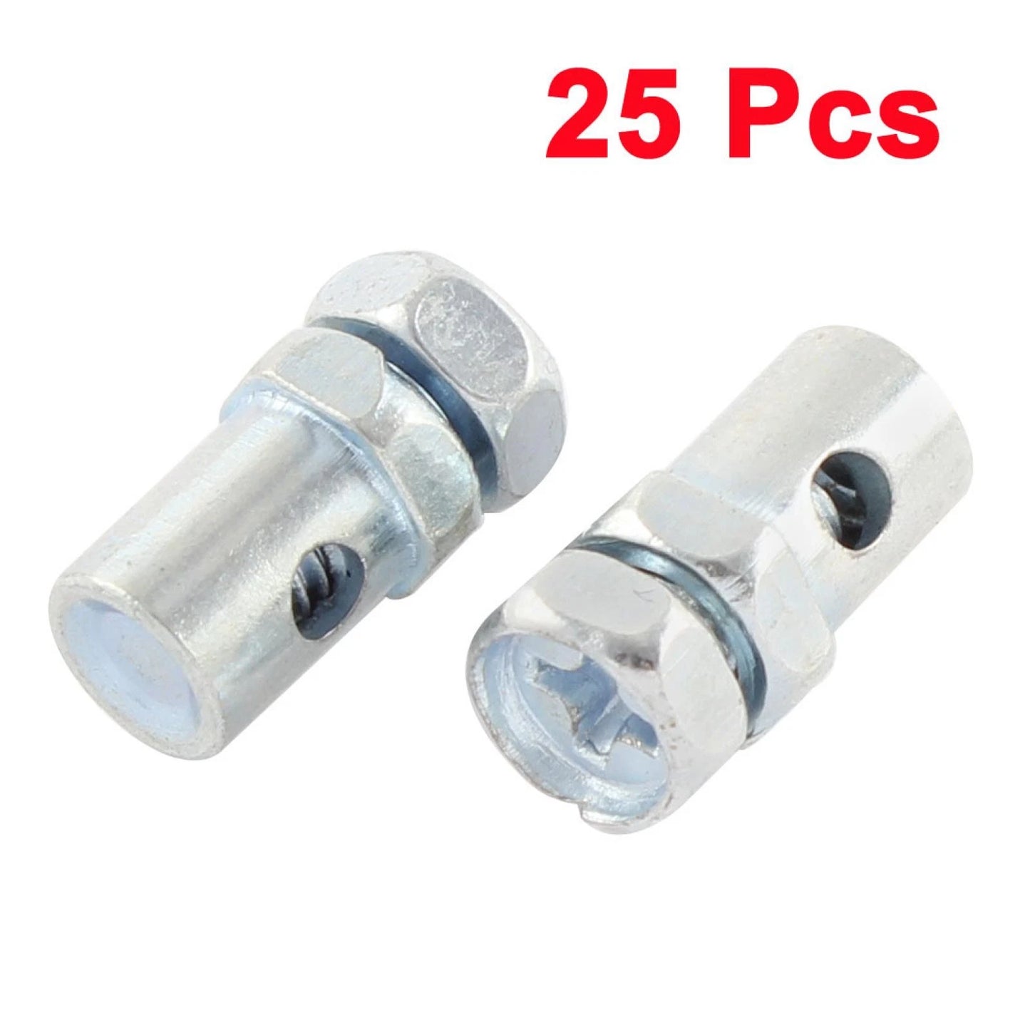 25 x Motorcycle Brake Cable Nipple Bolts Top Fitting Screw for Motorcycle