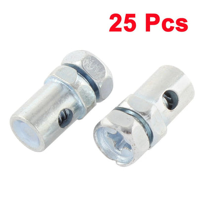 25 x Motorcycle Brake Cable Nipple Bolts Top Fitting Screw for Motorcycle