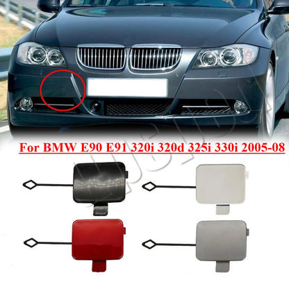 Front Bumper Tow Hook Eye Cover Cap for BMW E90 E91 (2005–2008)