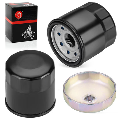 Oil Filter & Wrench Tool 2 x for Honda VT700CVT750CVT800C
