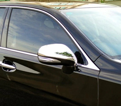 Chrome Side Door Mirror Covers for Lexus IS250 (2008-2013)