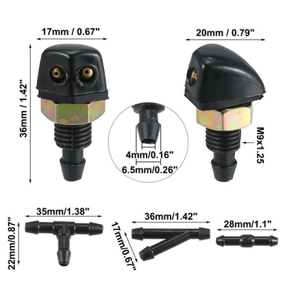 Windshield Washer Nozzles for Toyota (2.5m Hose)