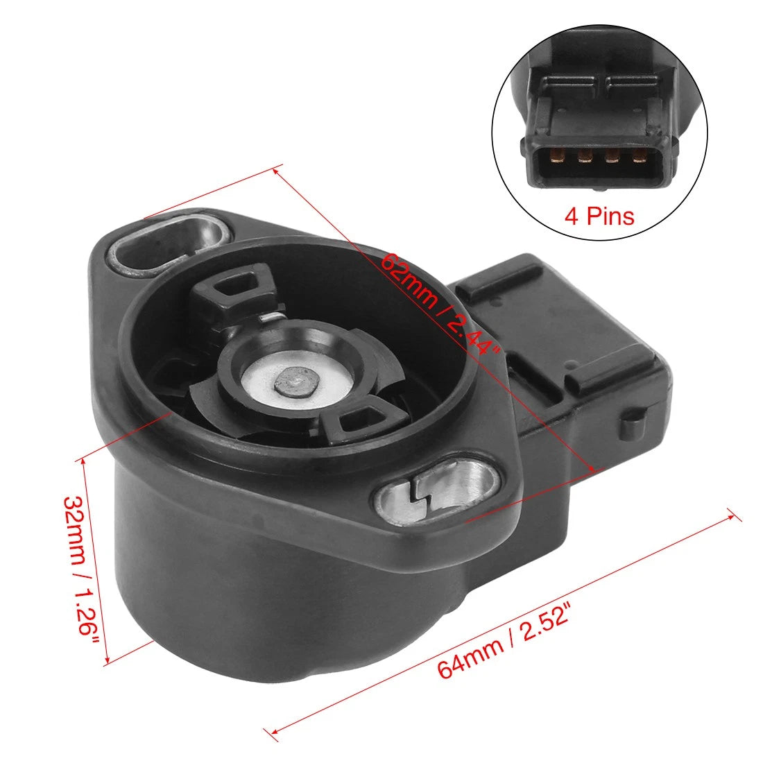 Throttle Position Sensor for Dodge Stealth, Mitsubishi 3000GT (1991-1999)