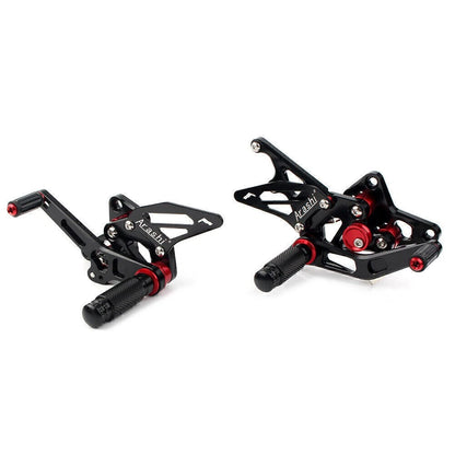 CNC Rearset Footpeg Rest Pedals for Suzuki GSXR 1300 Hayabusa (1999-2018)
