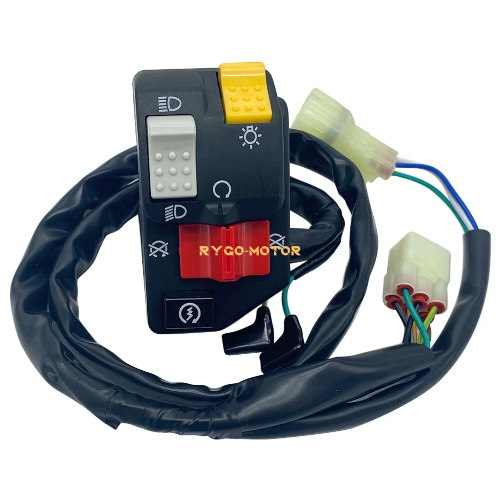Handlebar Kill Switch Headlight 2x4 for Honda Sportrax 400EX TRX400EX (2004–2008)