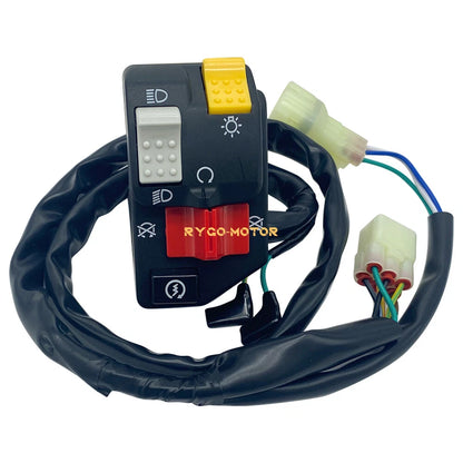 Handlebar Kill Switch Headlight 2x4 for Honda Sportrax 400EX TRX400EX (2004–2008)