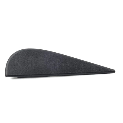 Black Left Door Side Mirror Triangle Flag Applique for Jeep Wrangler (2007-2018)