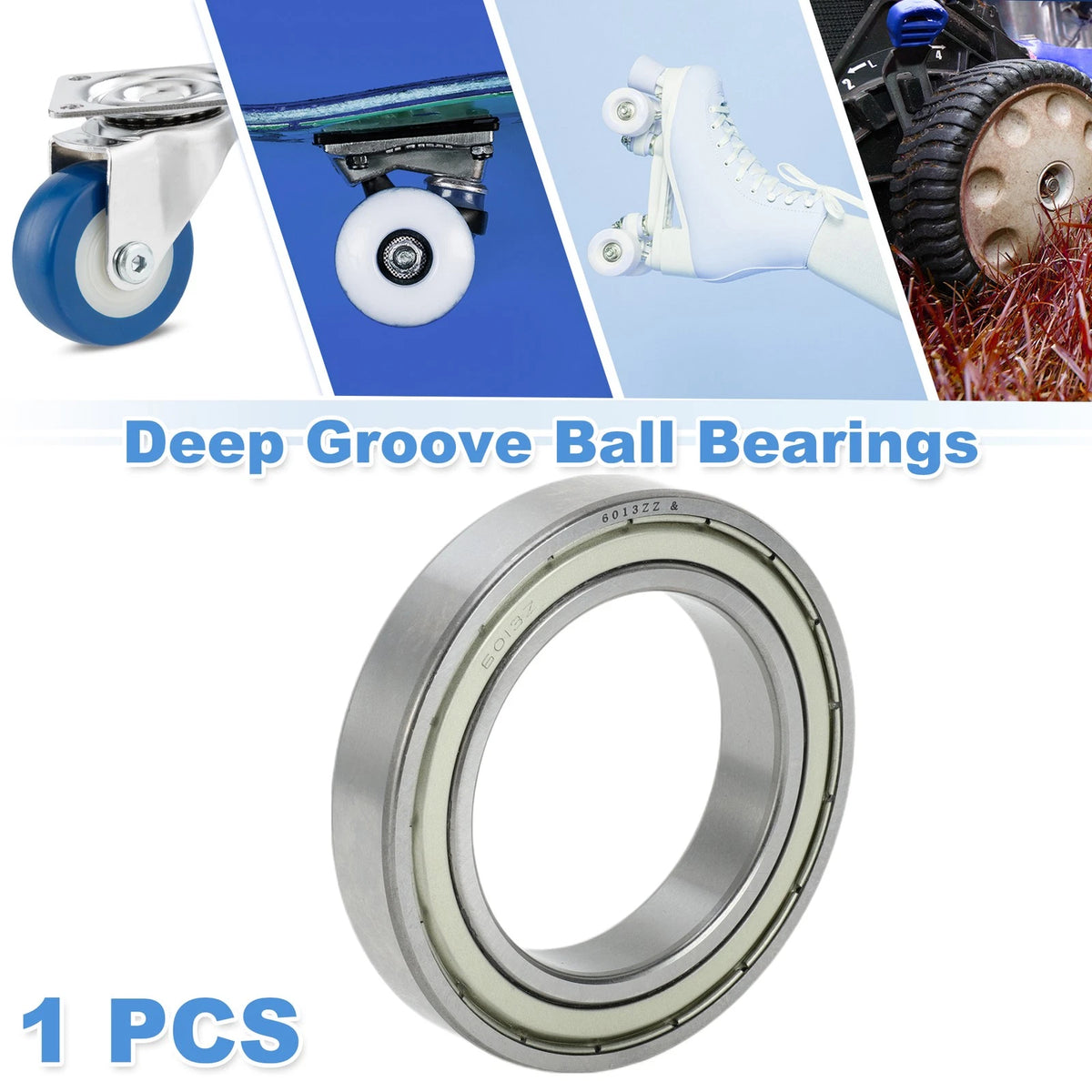 Deep Groove Ball Bearings 65x100x18mm 1 Pc for Scooter Skateboard Wheel