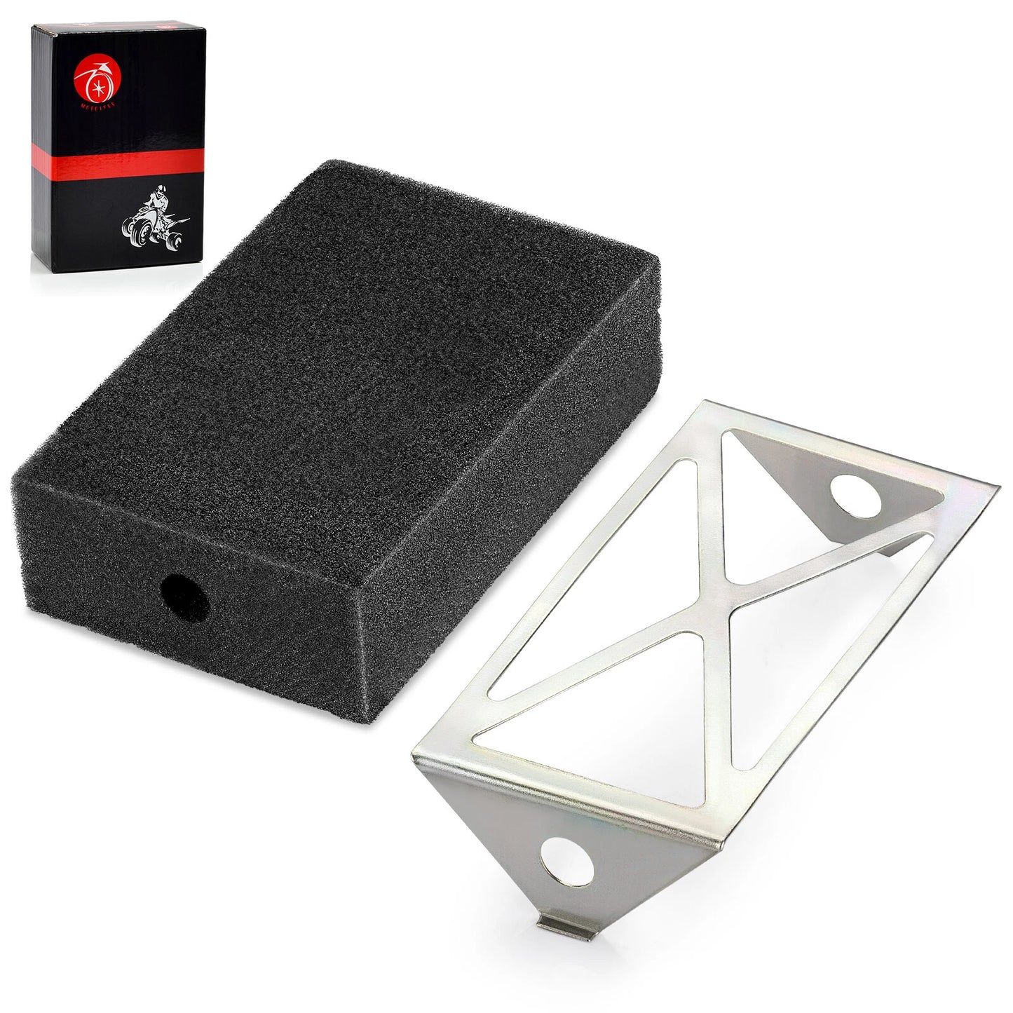 Air Filter with Plate for Honda ATC70 CT70 XL70 SL70