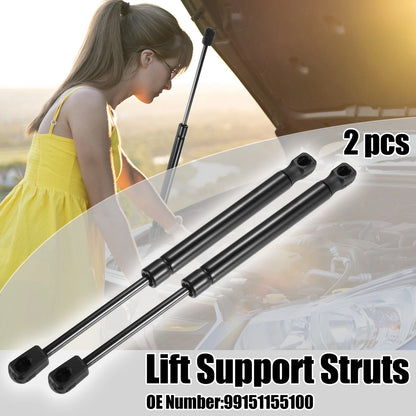 2x Front Hood Lift Support Gas Struts for Porsche 911 (2012 - 2017)