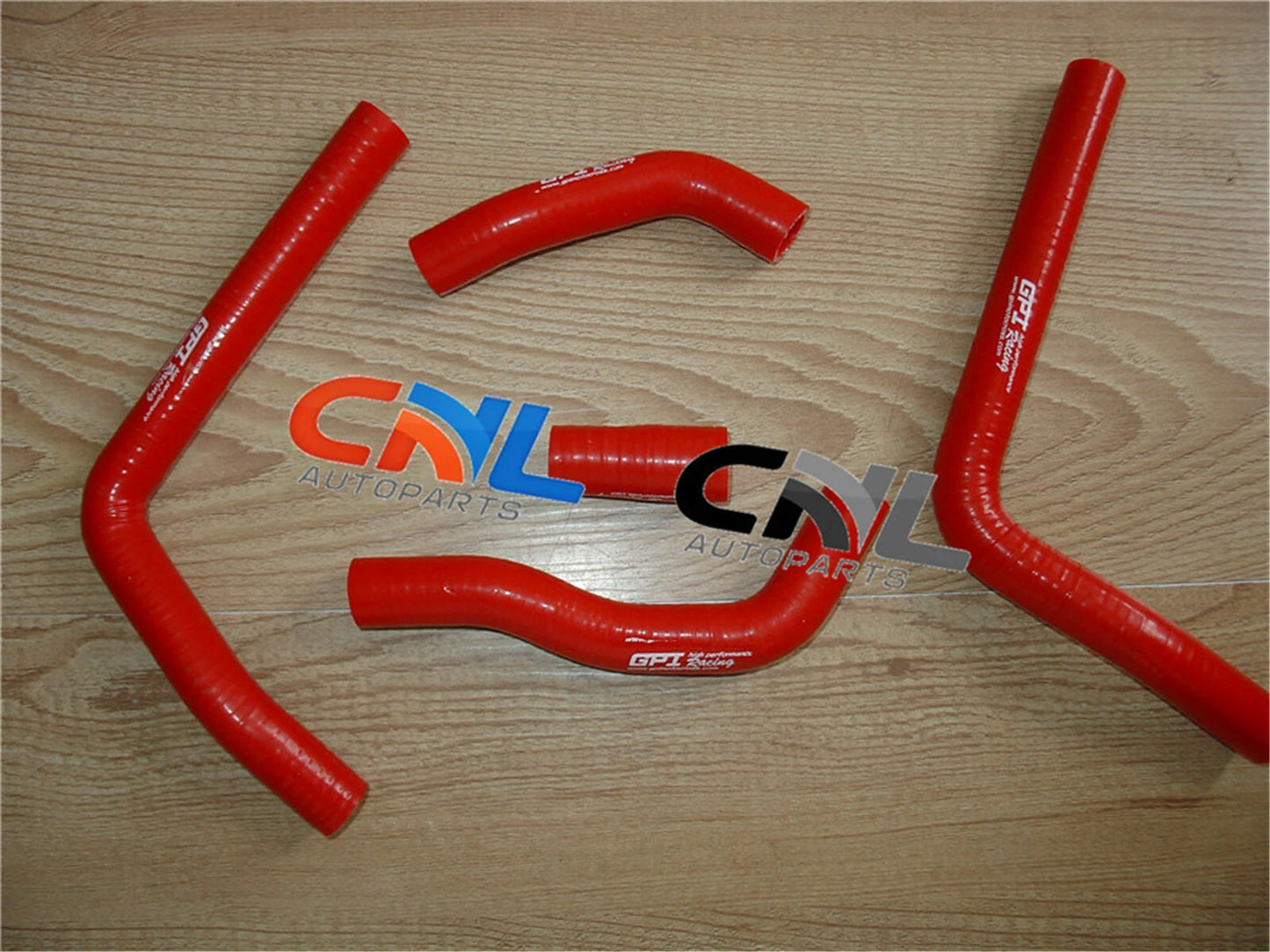 Silicone Radiator Hose for Honda CR125 (2005-2008) - Red 2 x Hoses