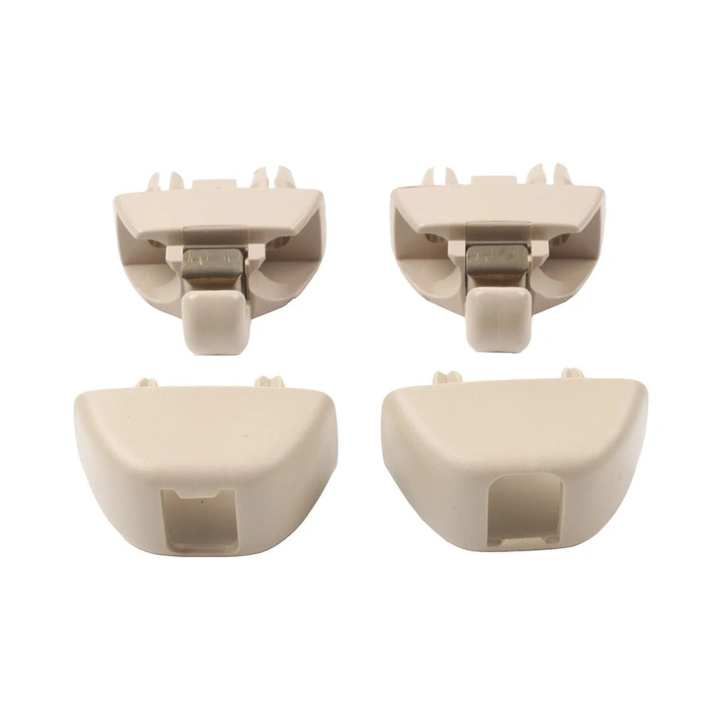 2 x Sun Visor Support Retainer Hook Clips for Volkswagen Passat, Audi A6 (2005-2010)