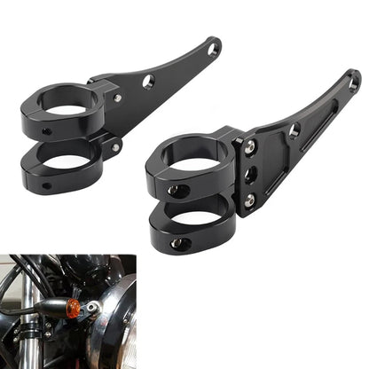 37MM Motorcycle Headlight Bracket Mount Clamp for Harley