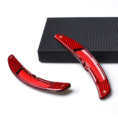 2 x Carbon Fiber Shift Paddle Extensions for Porsche 911, 918 Spyder (2012-2019)