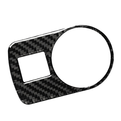Headlight Switch Panel Cover Trim Carbon Black for Audi TT TTS TTRS (2008-14)