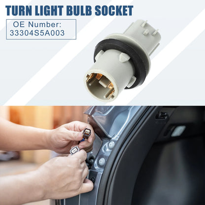 Light Bulb Socket for Honda CR-V 2015-2016 () Gray
