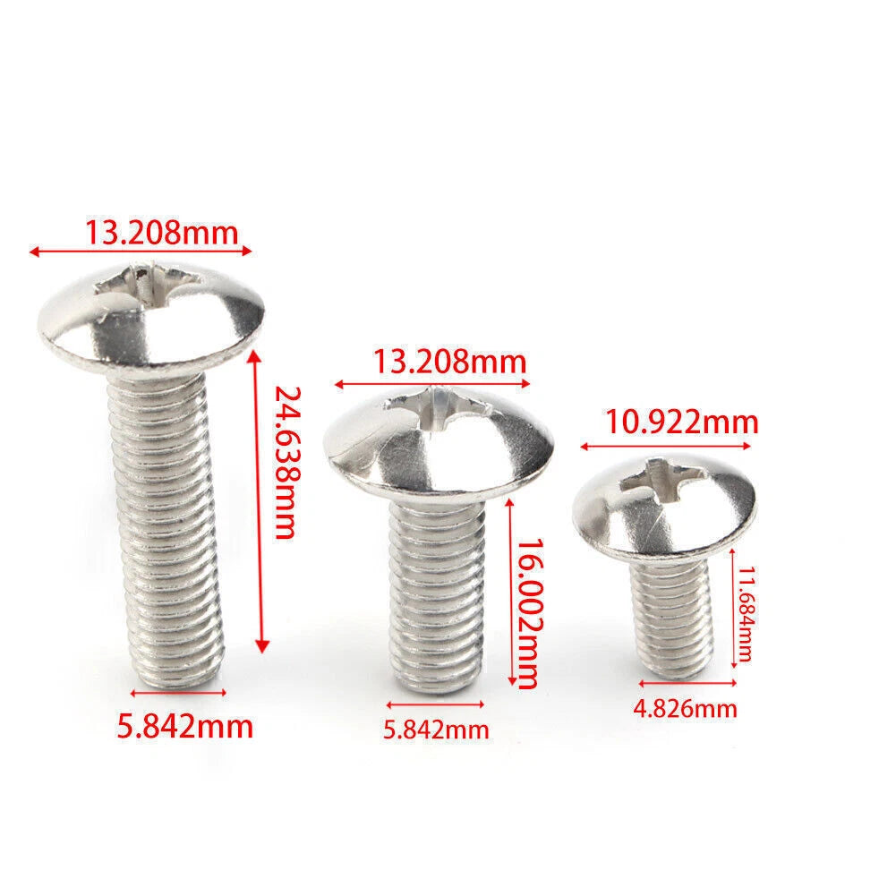 25 x Fender Bolt Screw Nut Mount Kit for Yamaha Banshee