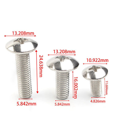 25 x Fender Bolt Screw Nut Mount Kit for Yamaha Banshee