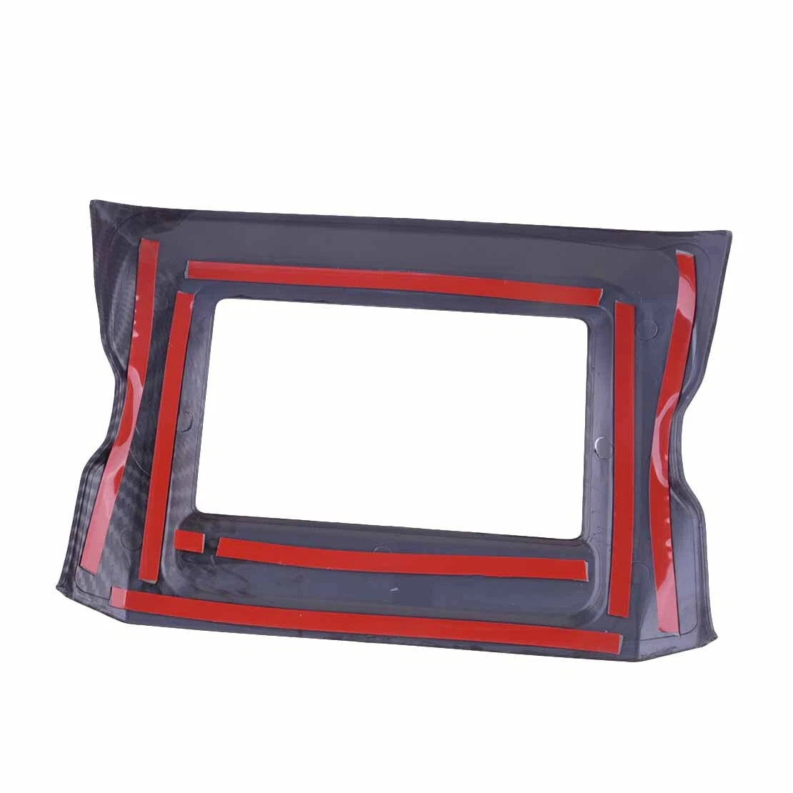 Carbon Fiber Navigation Panel Cover Trim for Jeep Wrangler JL JLU (2018-2023)