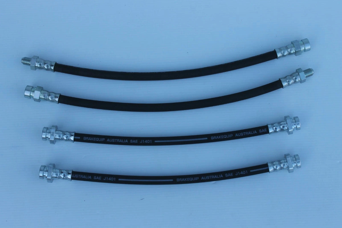 Brake Hose Set (4) for Nissan 280ZX Series 2