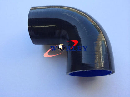 90° Silicone Hose Elbow Bend 4" ID Intercooler Tube