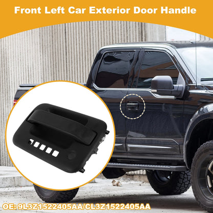Front Left Exterior Door Handle for Ford F150 (2004-2014) Black