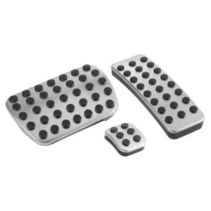 3 x Manual Transmission Brake Gas Pedal Pad Covers for Mercedes-Benz