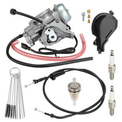 Carburetor & Throttle Cable for Arctic Cat 366 400 4x4 Auto TBX TRV FIS
