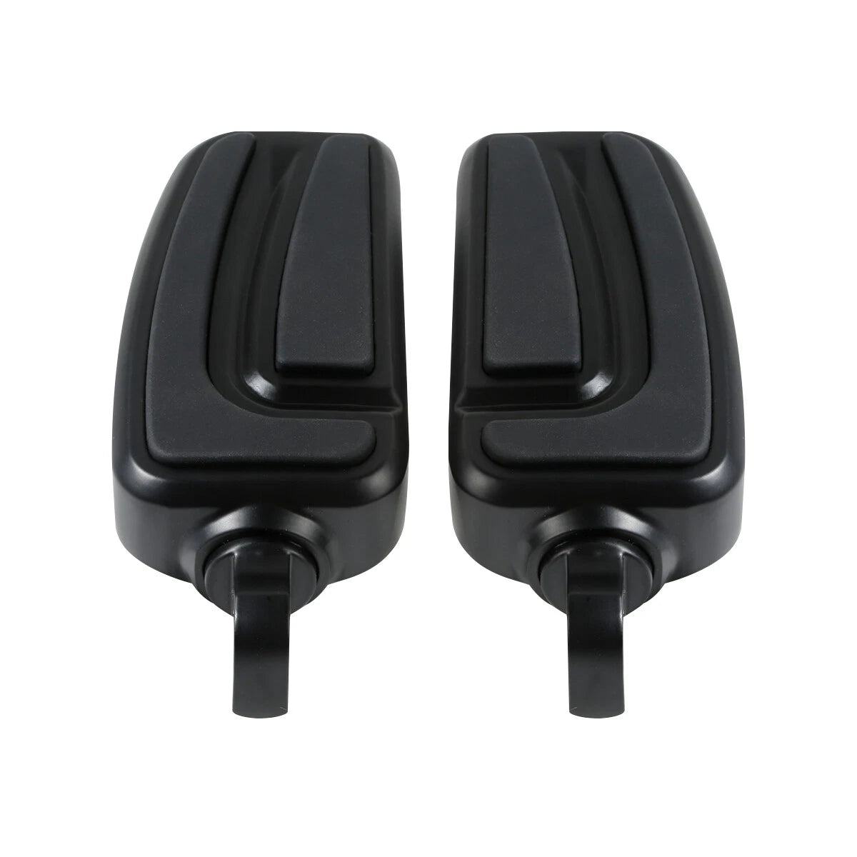 Footpegs for Harley Touring Softail Street Bob Black