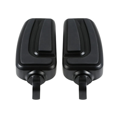 Footpegs for Harley Touring Softail Street Bob Black