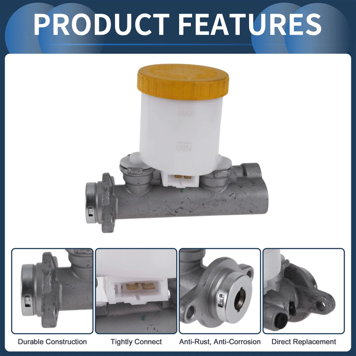 Brake Master Cylinder with Reservoir for Nissan D21 (1986-1992)