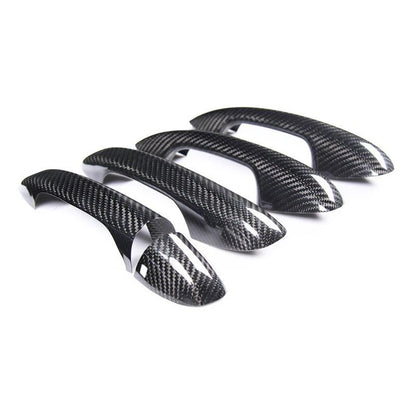 Carbon Fiber Exterior Door Handle Cover fit for Benz W205 C Class  GLC 2014-2018