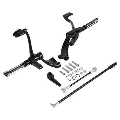 Black Forward Control Pegs for Harley Sportster XL (2004-2013)