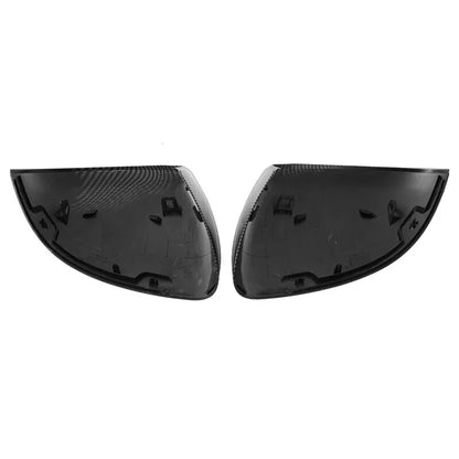 2 x Carbon Black Side Rearview Mirror Covers for Benz C S Class W206 W223 (2022+)