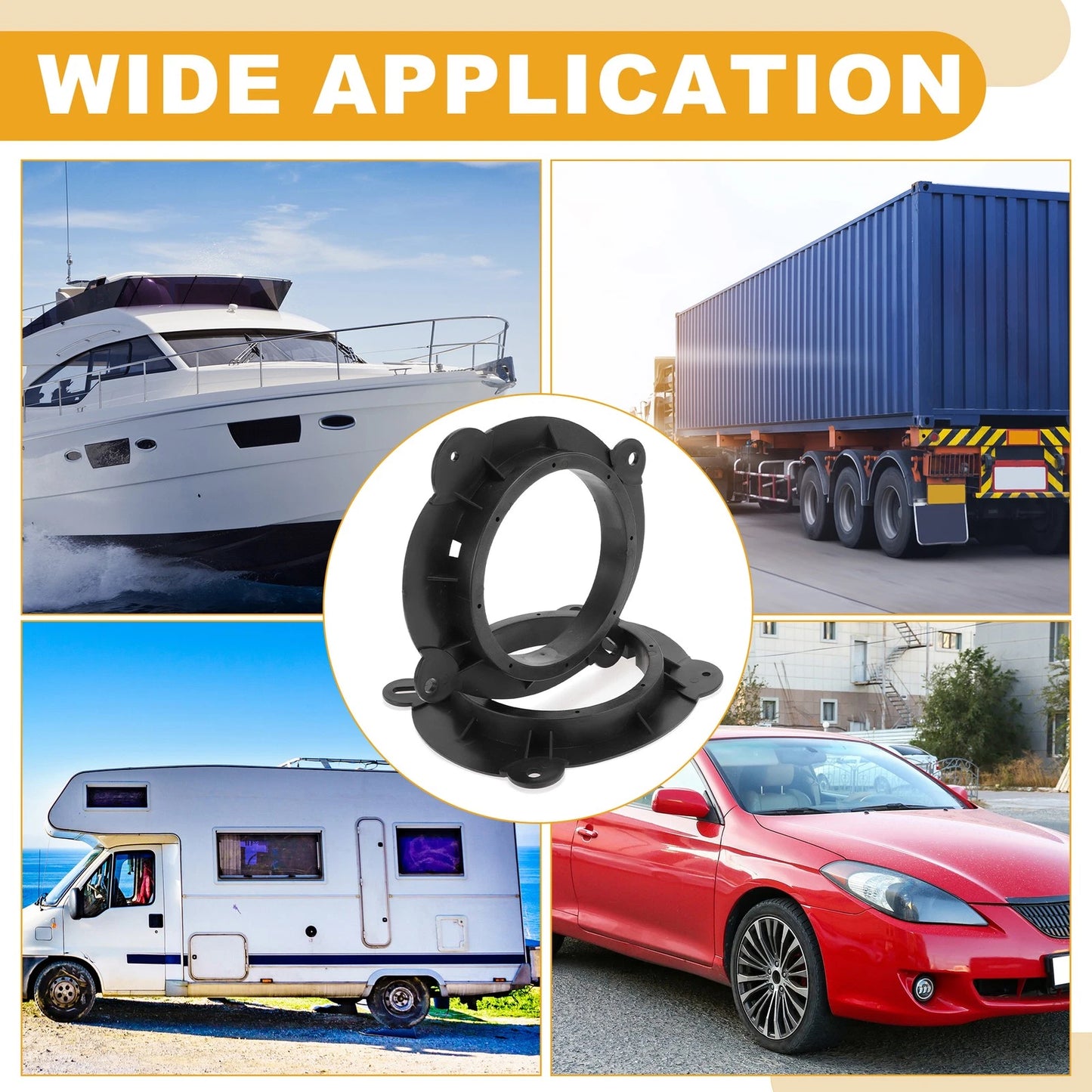 Speaker Spacer Ring for Toyota Avalon 2019-2023 - 2 x Tweeter Adapters