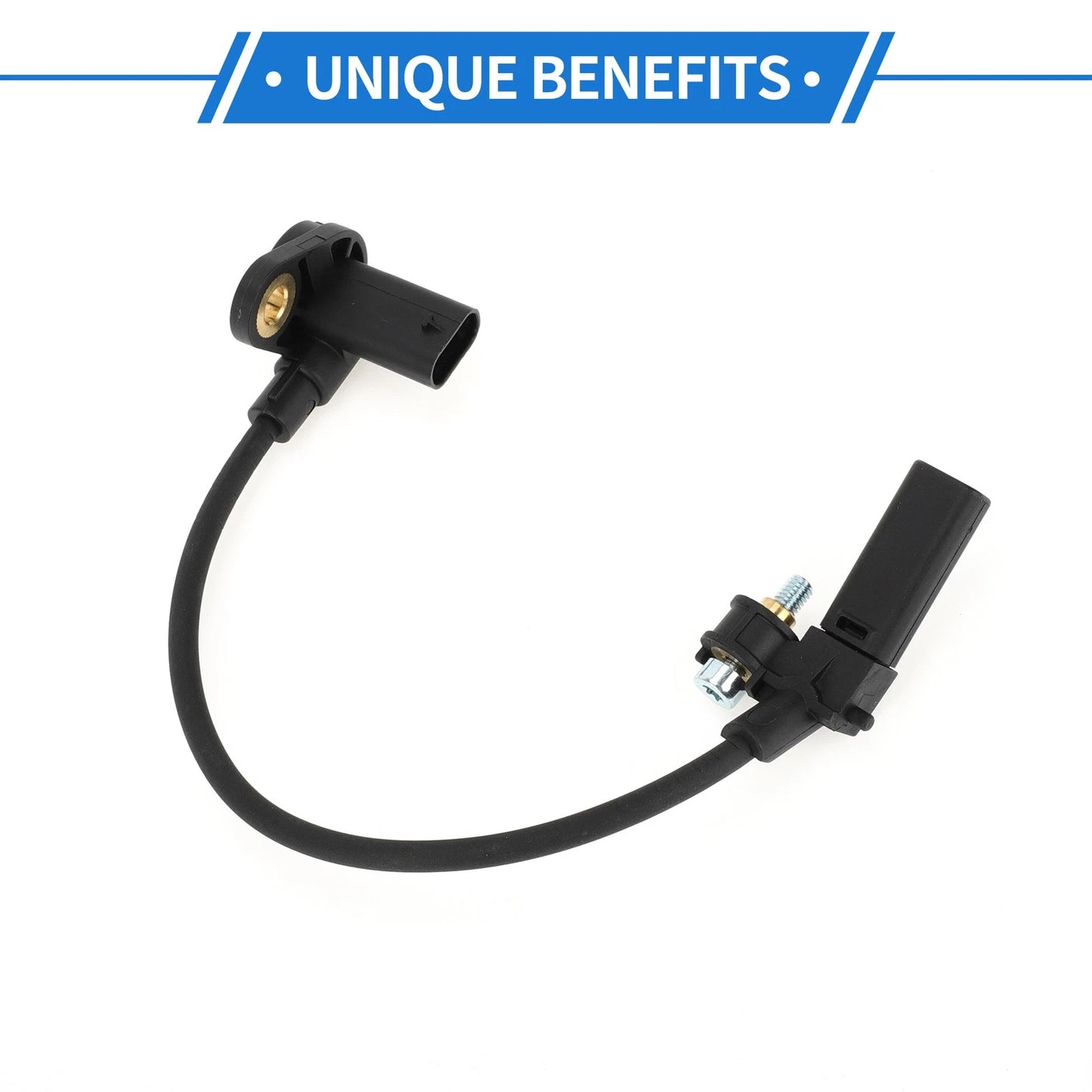 Crankshaft Position Sensor for BMW 320i F30 2.0L (2013-2018) 1 Pc Black
