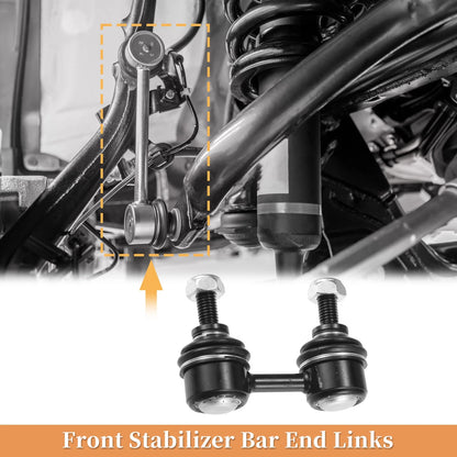 2pcs Front Stabilizer Sway Bar Link for Chevrolet Prizm (1998–2002)