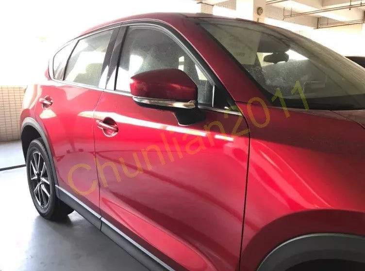 Side Door Mirror Bottom Stripe Cover Trim for Mazda CX-5 (2017-2021) 2 x PCS