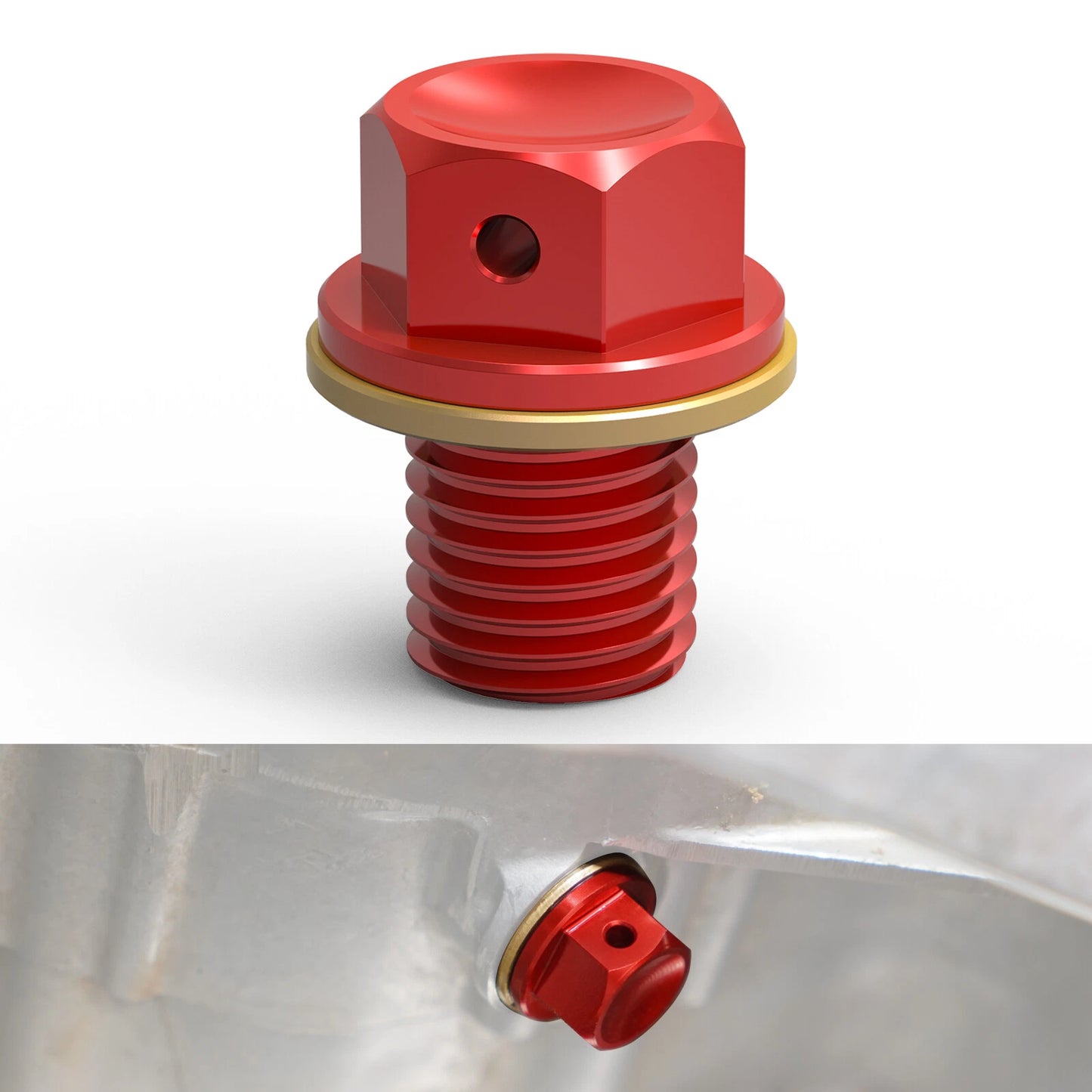Magnetic Oil Drain Bolt M12x1.5 for Honda CR80/125/250/500/XR650R (1996-2007)