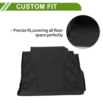 Rear Trunk Mat for Jeep Wrangler JL 5 Seat with Speaker 2018-2024 TPE Liner