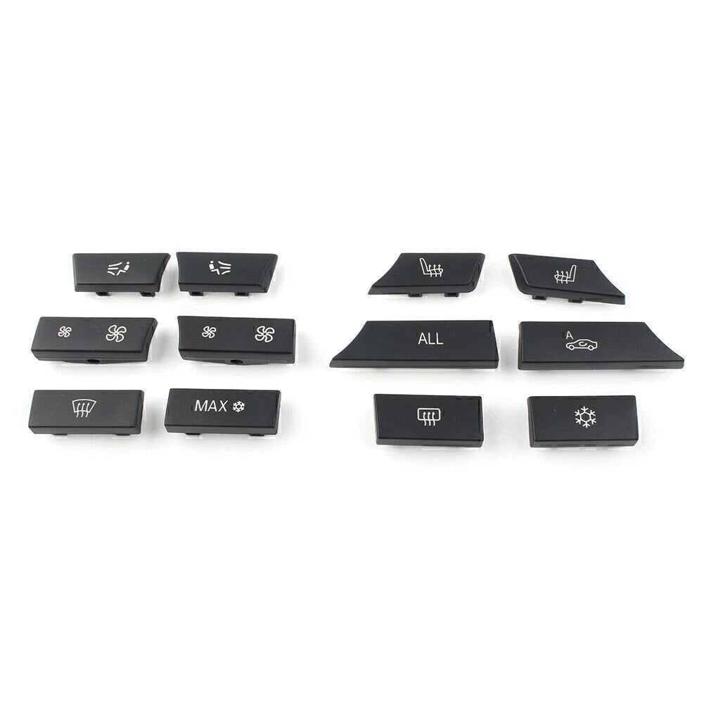 12 Button Key Caps for BMW 5 6 7 Series F01 F12 (2008-2017)