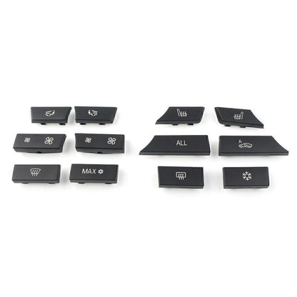12 Button Key Caps for BMW 5 6 7 Series F01 F12 (2008-2017)