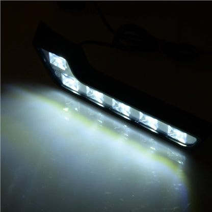 L Shaped LED Daytime Running Lights for Car Front Grille (Hot) -