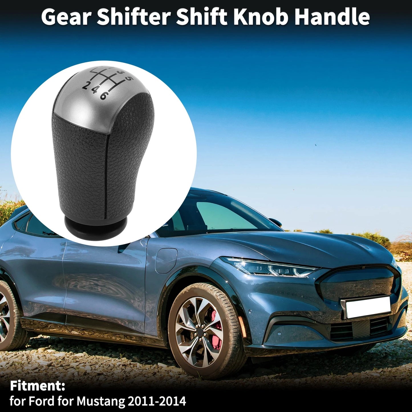 Manual Transmission Gear Shift Knob for Ford Mustang (2015-2023)