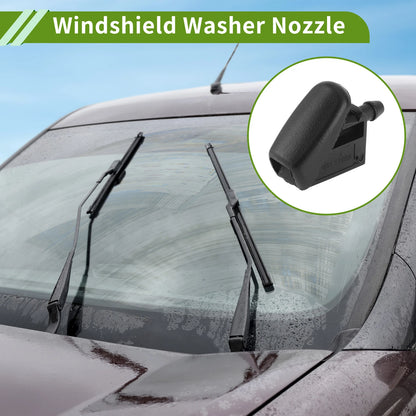 Windshield Washer Nozzle & Hose Connector for Ford
