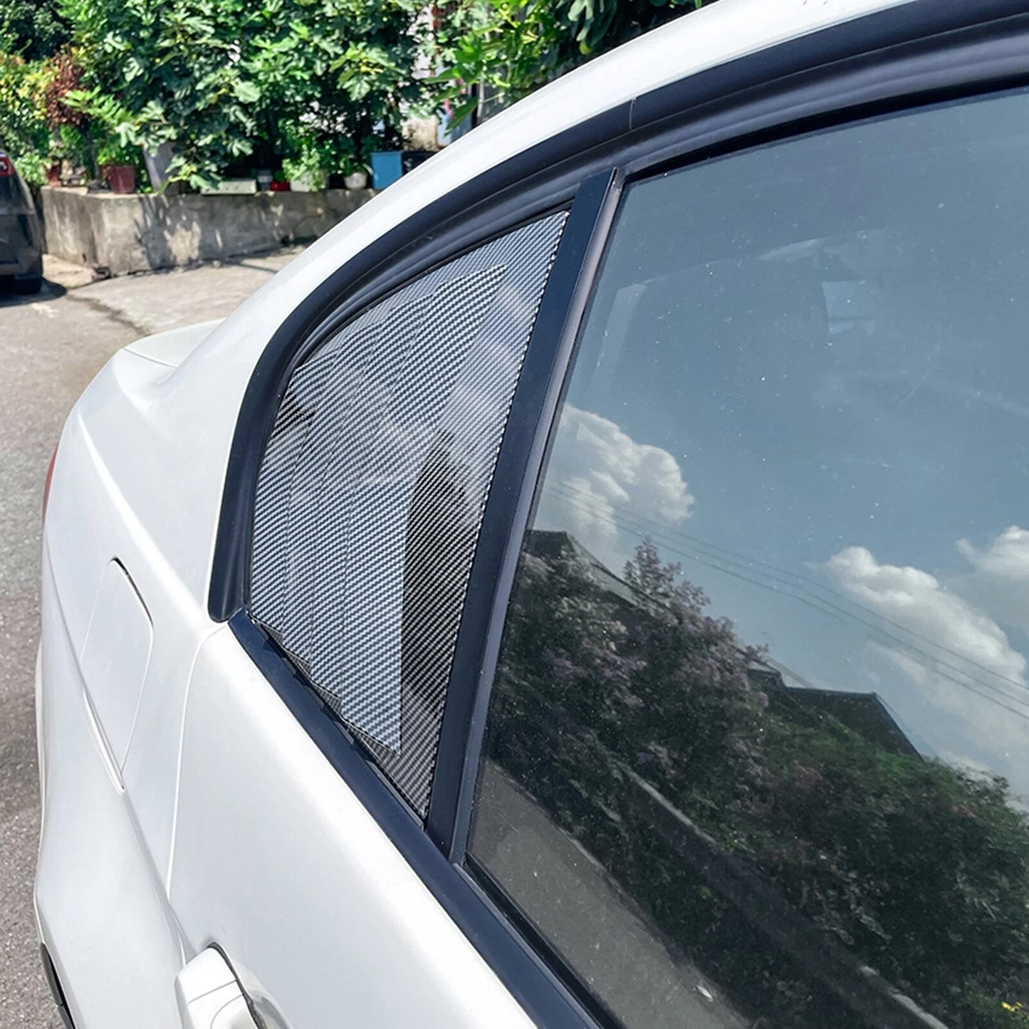 Rear Window Louver Cover for BMW E90 M3 320i (2005-2012)